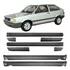 Kit Friso Lateral E Spoiler Gol Gl 87/94 Bojudo 8cm Cinza