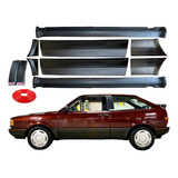 Kit Friso Lateral Gol Gts 87 94 Aplique Spoiler Coluna Jogo