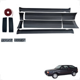 Kit Friso Lateral Gol Gts 87 94 Aplique Spoiler Coluna Jogo