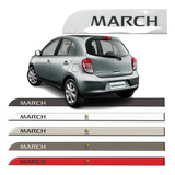 Kit Friso Lateral Porta Nissan March