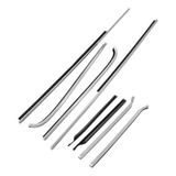 Kit Friso Porta Janela Pestana Borracha Vidro Lateral Opala