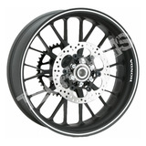 Kit Frisos De Moto Faixas 5mm Adesivos Refletivo Rodas Fitas