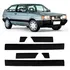 Kit Frisos Laterais Gol Parati Voyage Gl Gls Preto Largo