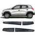 Kit Frisos Laterais Renault Kwid Preto Largo Com Nome
