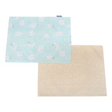 Kit Fronha Enxoval Bebe Neutra C 2 28x40 Estampada Algodão