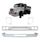 Kit Frontal Caminhão Mb 1620 Grade Spoiler Aro Pisca