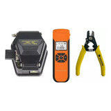 Kit Ftth clivado Skl Power Meter Alicate Decapar 3 Furos
