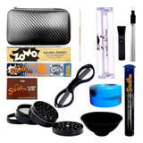 Kit Fumo Dichavador Metal Seda Cuia Piteira Mocó Bolador