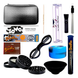 Kit Fumo Dichavador Metal Seda Cuia Piteira Mocó Bolador
