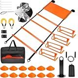 Kit Funcional- Conjunto De 23 Peças Cones De Treinamento Funcional- Kit Funcional Treino Completo- Kit Treino Futebol Agilidade- Fisioterapia Equipamentos- Cones- Kit Fisioterapia