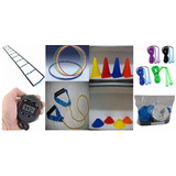 Kit funcional 7 Materiais 2 Dvds 1 É De Avaliação Fís