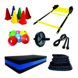 Kit Funcional C 15 Ítens Corda Naval Escada roda Cone