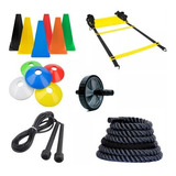 Kit Funcional C 24 Ítens Corda Naval Escada roda Cone