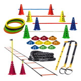 Kit Funcional Corda Naval Fita Trx 12 Argolas Aro