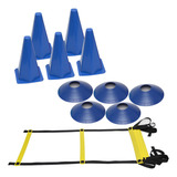 Kit Funcional Treino Agilidade 5 Cones