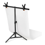Kit Fundo Infinito Pvc 115x60cm Suporte Em T 70cm Sou Foto Ideal Para Fotos E Gravações De Produtos Fácil Montagem E Limpeza Ajustável E Portátil Para Estúdio Fotográfico E Produções