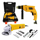 Kit Furadeira 13mm 800w
