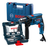 Kit Furadeira Impacto Bosch Gsb13re 750w