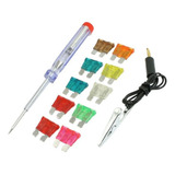 Kit Fusivel Automotimo Com Chave Teste De Voltagem