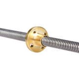 Kit Fuso Tr8 X 300mm Passo 4mm 3 Castanha Em Metal