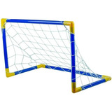 Kit Futebol Com Mini Gol Trave E Bola Infantil Divertido