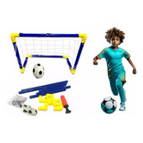 Kit Futebol Mini Golzinho Trave E Bola Infantil Divertido