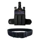 Kit G Municipal Cinto T Bornal Porta Faca Embor Coldre