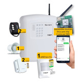 Kit G4 Central Alarme Alard Max 4 C Discadora Gsm Celular