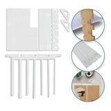 Kit Gabarito Acrílico Fio Cabelo Esquadro T Cartonagem Wireo