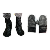 Kit Galocha Polaina Motoqueiro Impermeável Piracapas