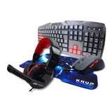 Kit Gamer Knup Teclado Mouse 3200dpi