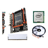 Kit Gamer Placa Mãe X99 Intel
