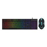 Kit Gamer Teclado E Mouse Hoopson Tpc 096kp Teclado Preto
