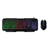 Kit Gamer Teclado E Mouse Mancer Krinus Rgb Mouse 3600dpi Cor Do Mouse Rgb Cor Do Teclado Rgb