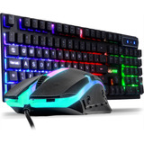 Kit Gamer Teclado Mouse