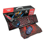 Kit Gamer Teclado Semi Mecanico Mouse