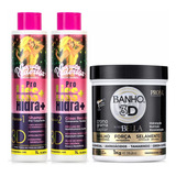 Kit Garota Poderosa Proliss 3d 1 L Mascara Banho 3d 1 Kl