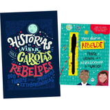 Kit Garotas Rebeldes 2 Livros Histórias De Ninar Para Garotas Rebeldes Meu Diário Rebelde