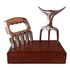 Kit Garra De Urso   Garfo Tridente Com Suporte