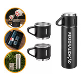 Kit Garrafa Termica Com