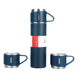 Kit Garrafa Térmica Vacuum Flask Set