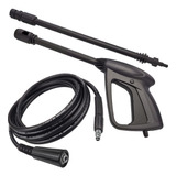 Kit Gatilho Lança 05m Mangueira Lavadora Black Decker Pw1400