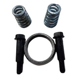 Kit Gaxeta De Escapamento Molas Parafusos Gm Corsa E Celta