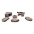 Kit Gecko Bivolt 06 Pçs  milk  Kr g600 12v     Ka Exot