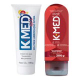 Kit Gel Lubrificante Íntimo K med Hot 200ml K med 100g
