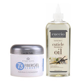 Kit Gel T3 Fibergel Pink Refil Oleo Hidratante Cuticula