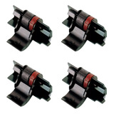 Kit Genérico 4 Rolete Tinta Calculadora Hr 100rc Hr 150rc 