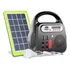 Kit Gerador De Energia Placa Solar Bluetooth Usb Rádio Fm