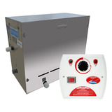 Kit Gerador De Vapor 12kw Comando Analógico Sauna Sodramar