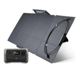 Kit Gerador Portátil Ecoflow River2 127v E Painel Solar 110w
